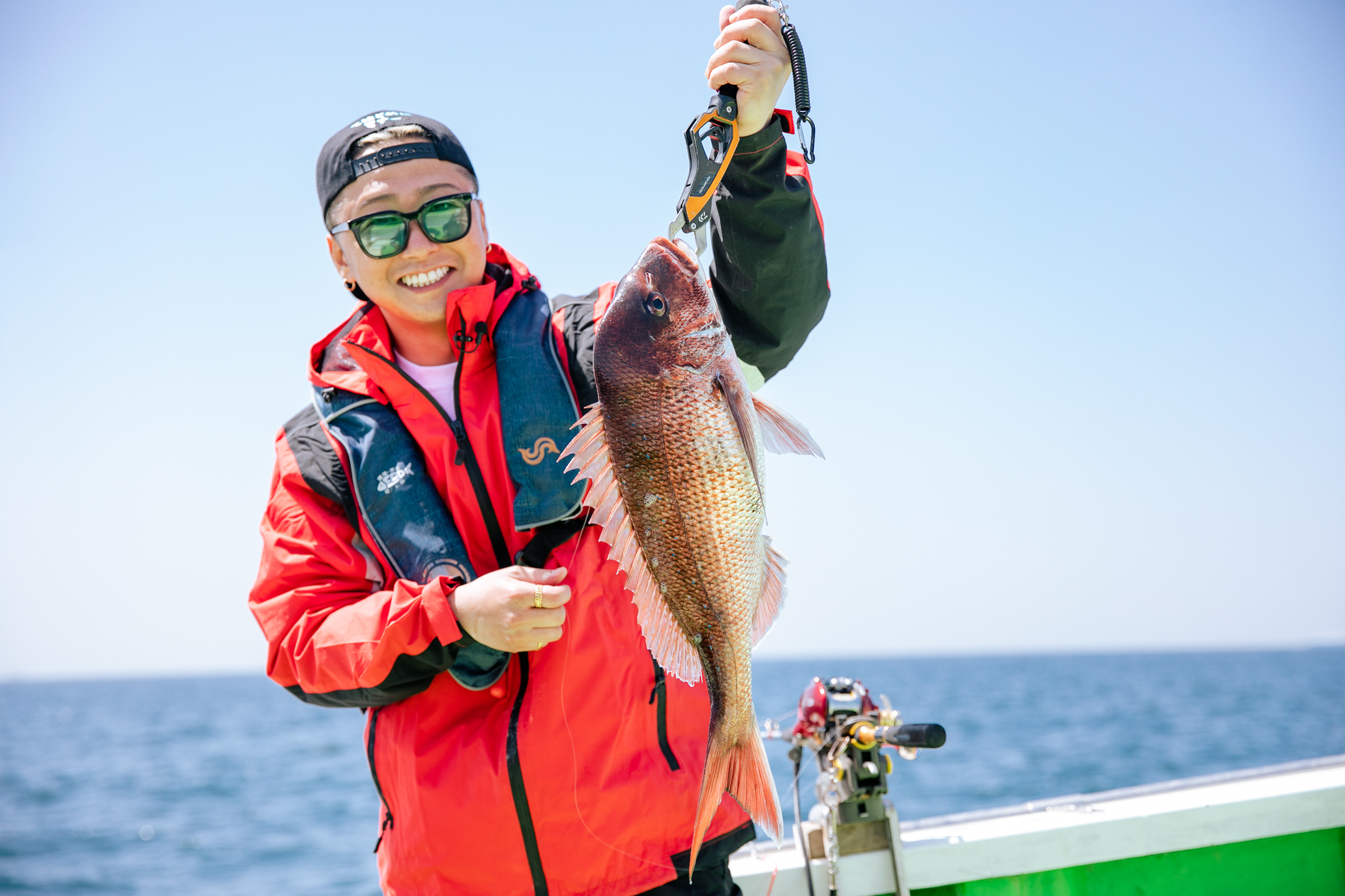 鯛でーす。めでタイ！」東京湾で釣って食べて、二度おいしい。Da-iCE