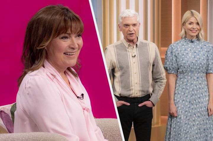 Lorraine Kelly, Phillip Schofield and Holly Willoughby