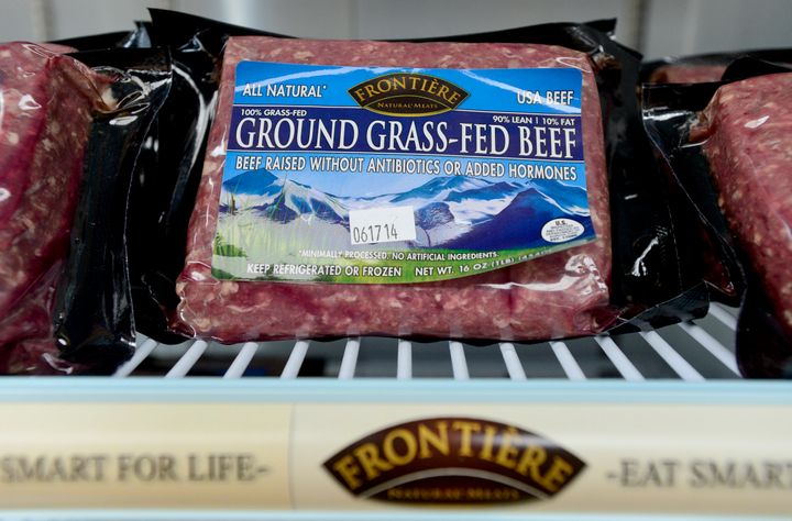 Just because the package of beef says "It feeds on grass" It doesn't necessarily mean that cows have been eating only grass their entire lives.