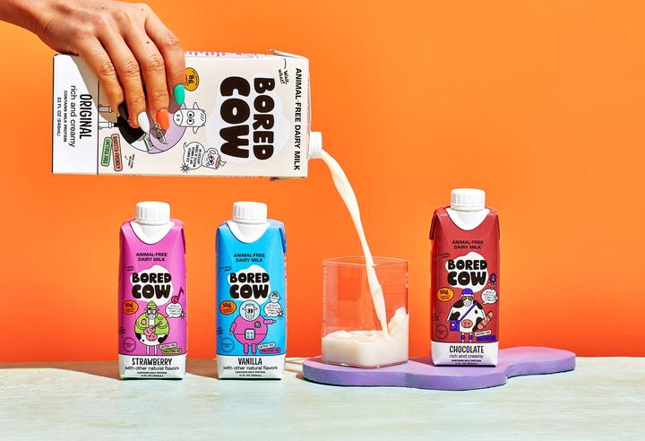 Bored Cow offers products in several flavors and varieties.