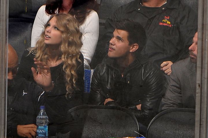Taylor Swift and Taylor Lautner in 2009.