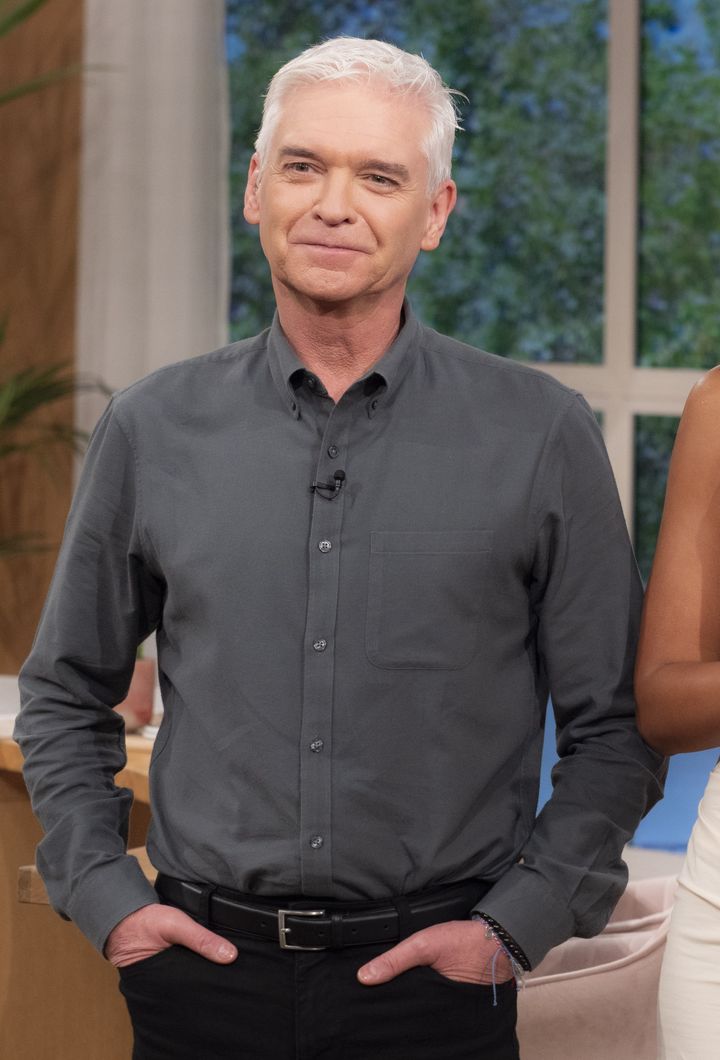 Phillip Schofield left This Morning last week