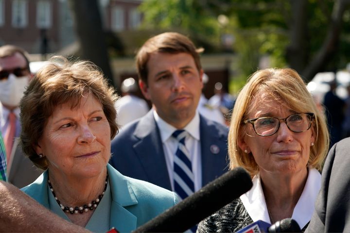 Sens. Jeanne Shaheen (left) and Maggie Hassan had stood by Michael Delaney's nomination for months.