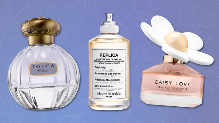 Tocca Colette eau de parfum, Maison Margiela Replica Beach Walk eau de toilette, Marc Jacobs Daisy Love eau de toilette