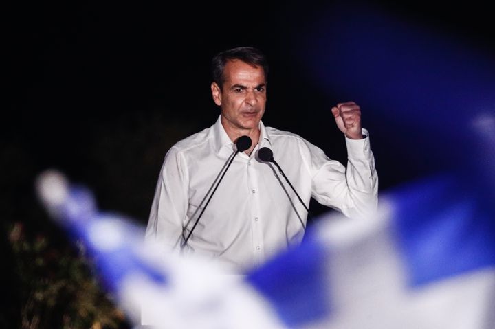 Μήνυμα νίκης της ΝΔ έστειλε ο Κυριάκος Μητσοτάκης στην τελευταία προεκλογική του ομιλία
