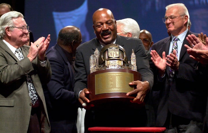 Jim Brown, legendary NFL running back and civil rights pioneer