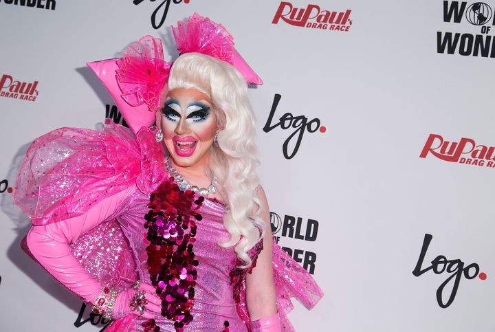 Trixie Mattel attends an event for the Season 7 finale of "RuPaul's Drag Race" in 2015.