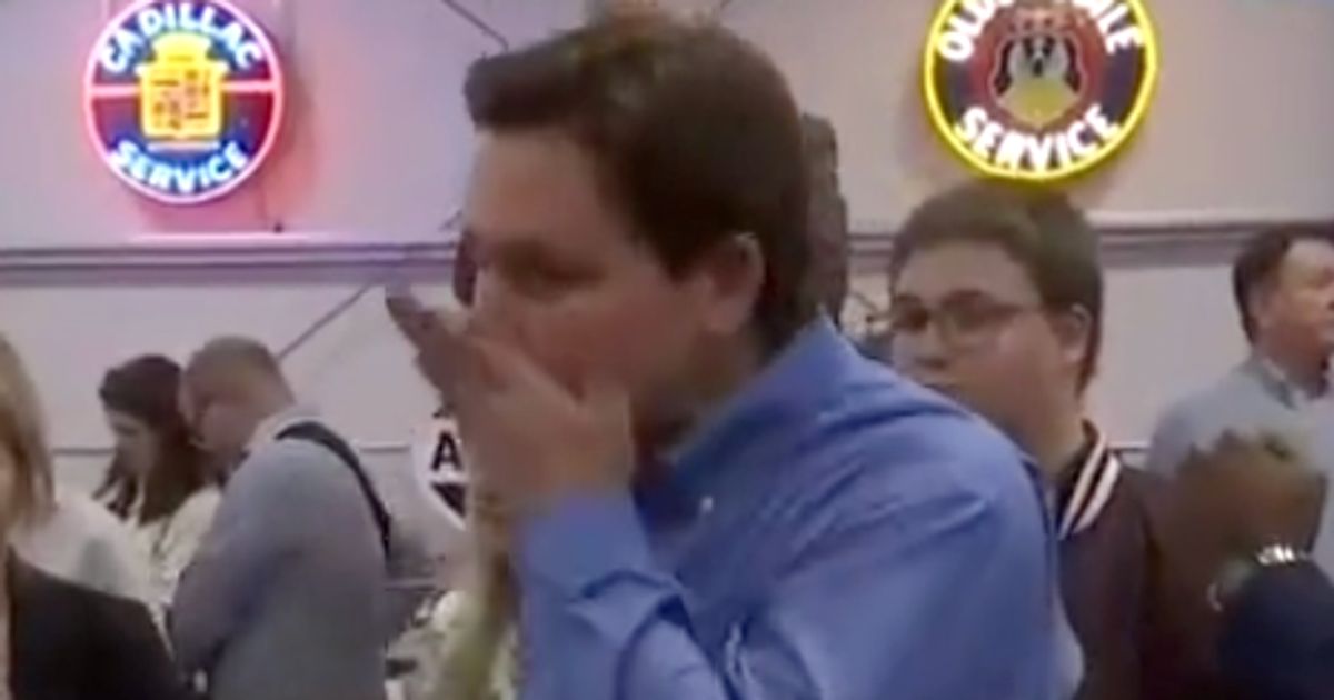 Twitter Customers Are Grossed Out By Ron DeSantis Wiping Nostril And Then Touching Supporter