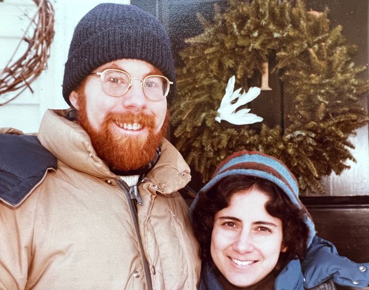 The author and her husband, Bruce, in Hanover, New Hampshire, in 1984, just a few months before their son was born and she experienced her first near-death experience.