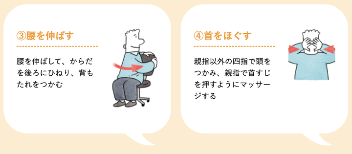 参考：厚生労働省「手軽にからだをほぐす」