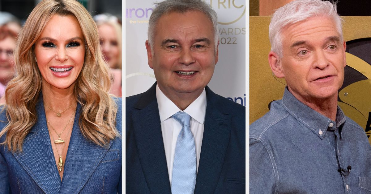 Amanda Holden Reacts To Phillip Schofield This Morning Exit Huffpost Uk Entertainment 