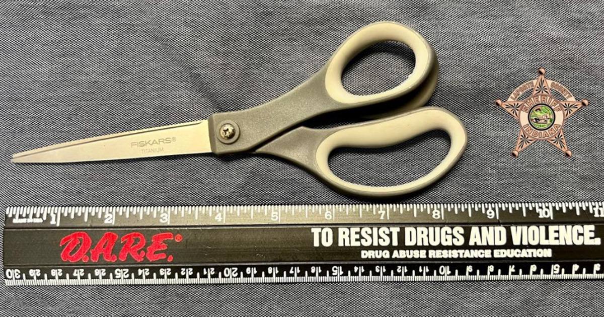 Ouch! Arrestee Busted Smuggling Scissors Into Jail Via ‘Peculiar Location’