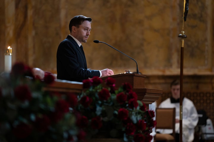 Kieran Culkin as Roman Roy in the ninth episode of "Succession" Season 4.