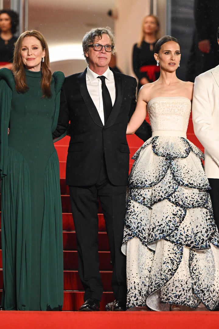 "may december" received an eight-minute standing ovation after its Cannes Film Festival premiere.
