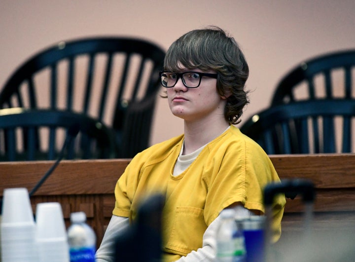 Jesse Osborne, seen in 2018, was sentenced to life in prison after killing a first grader on a South Carolina playground when he was 14. Osborne, now 21, asked a judge to lessen his sentence.
