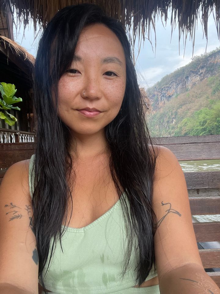 The author says she faces disapproval over her tattoos when she visits South Korea.