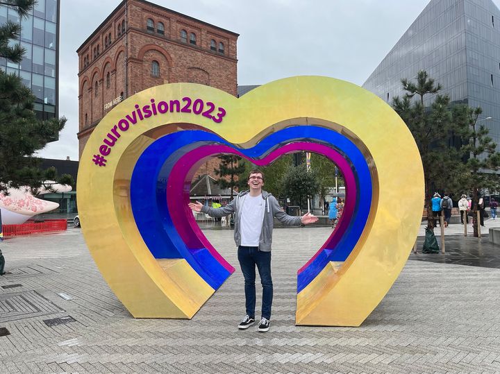 Liam says he felt "United By Music" at Eurovision 2023