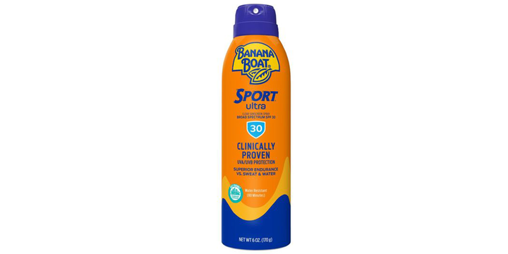 Banana boat sunscreen