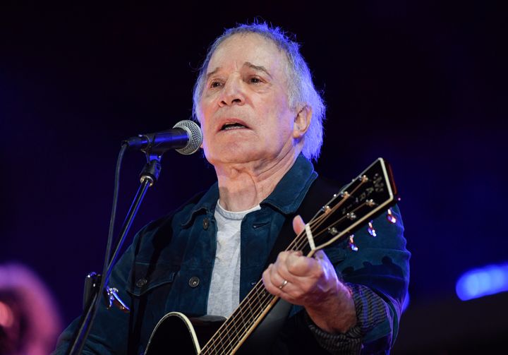 Paul Simon performs at Global Citizen Live in Central Park on Sept. 25, 2021, in New York City.