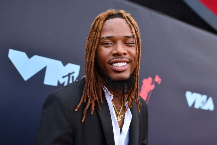 Fetty Wap arrives at the MTV Video Music Awards on Aug. 26, 2019.