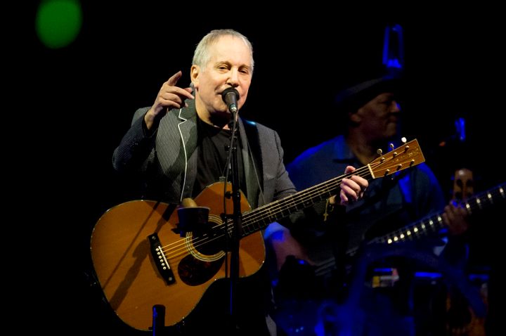 Paul Simon on stage in 2016