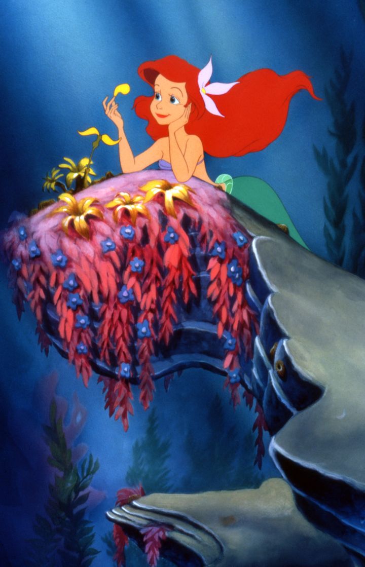 Ariel in Disney's original version of The Little Mermaid