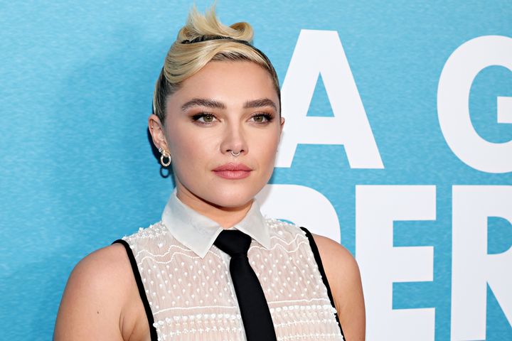 Florence Pugh at a screening of her film A Good Person in March