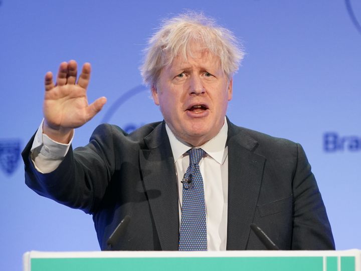 Boris Johnson has claimed he is the victim of a political witch-hunt.