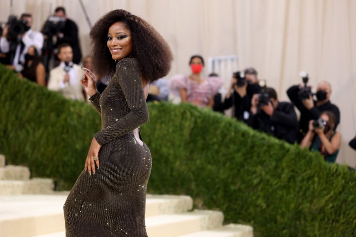 Keke Palmer attends the 2021 Met Gala celebrating "In America: A Lexicon Of Fashion" at the Metropolitan Museum of Art on Sept. 13, 2021, in New York City.