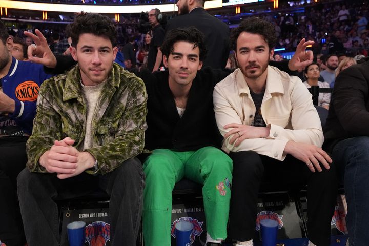 Nick, Joe and Kevin Jonas.