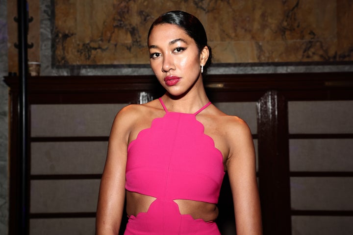 Aoki Lee Simmons attends the Prabal Gurung show during New York Fashion Week on Feb. 10, 2023.