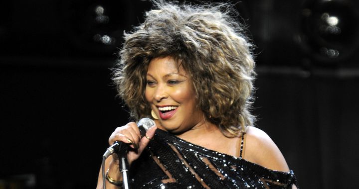 Tina Turner performing in 2008