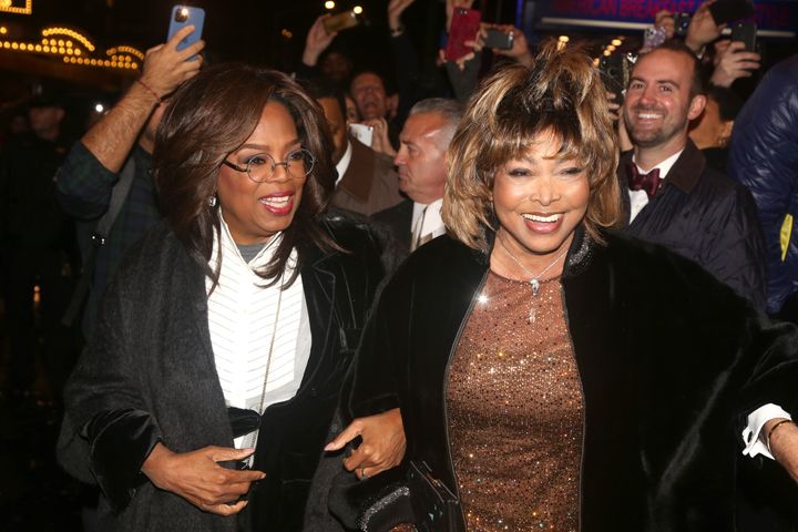 Oprah Winfrey and Tina Turner, pictured in 2019, were longtime friends.