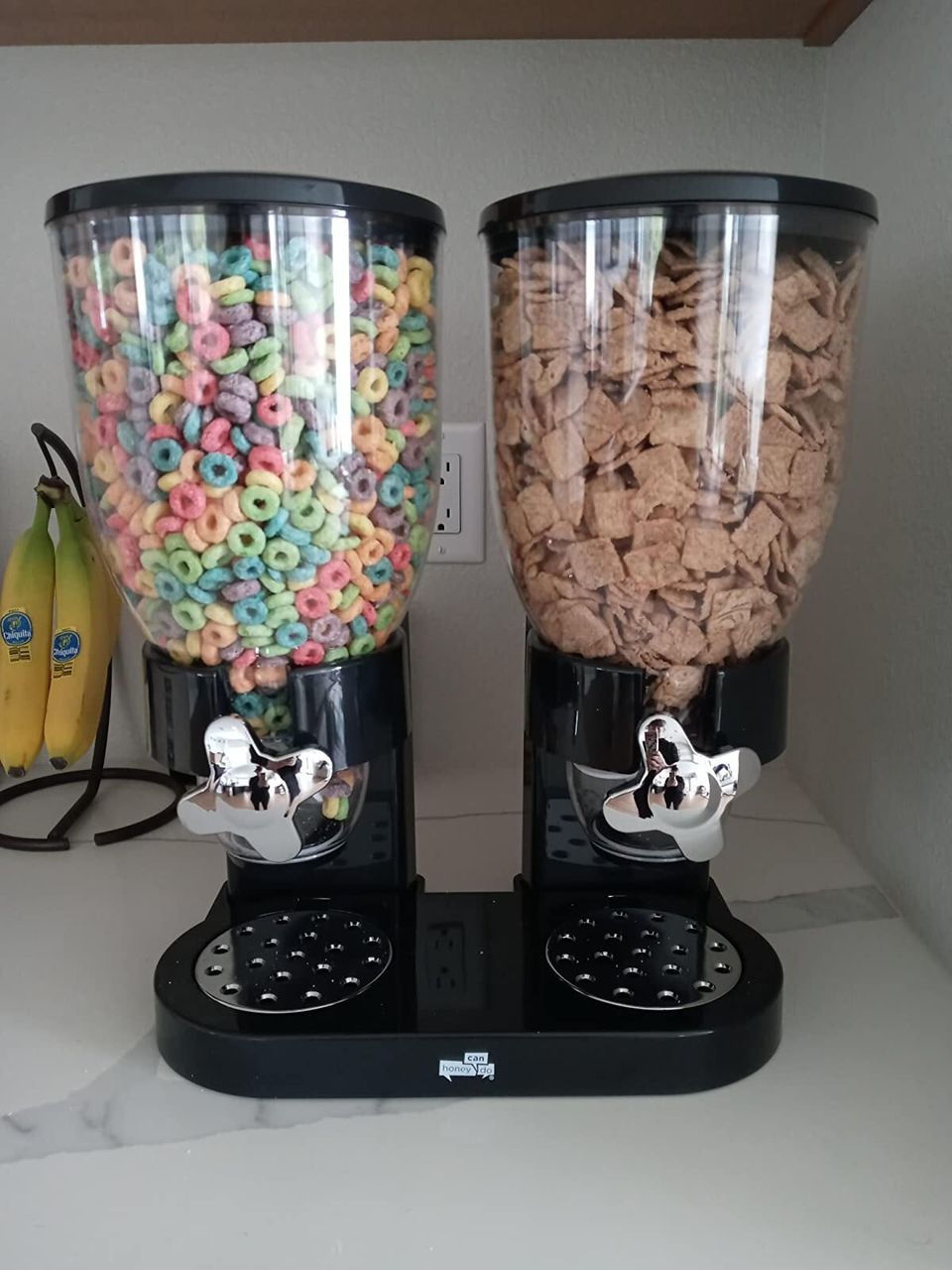 A cereal dispenser