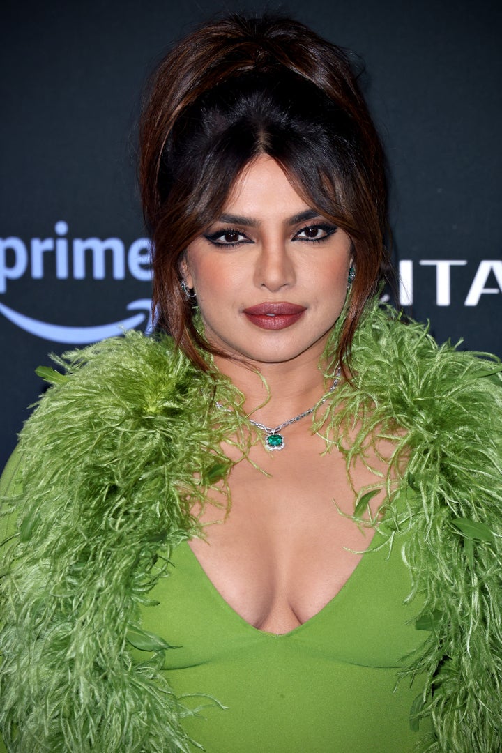 "I’ve learned how to protect myself by building barriers and walls," Priyanka Chopra Jonas said of her life in the entertainment industry.