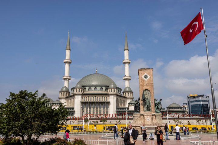 Μια γενική άποψη της πλατείας Ταξίμ στην Κωνσταντινούπολη, Τουρκία, 25 Μαΐου 2023.REUTERS/Umit Bektas