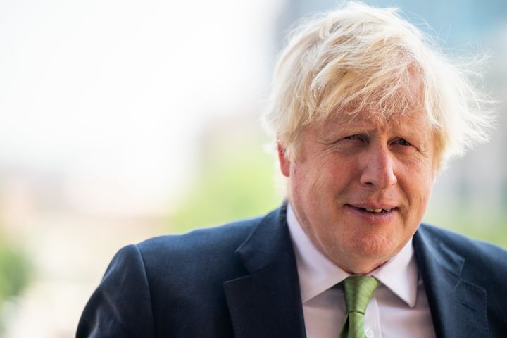 Former UK prime minister Boris Johnson 