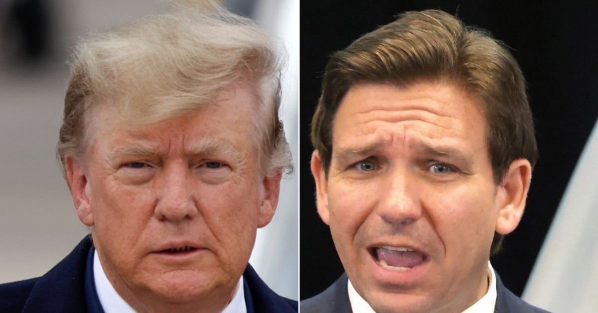 Trump Calls On DeSantis To Stop 'Woke' Disney In Flip-Flop On Feud