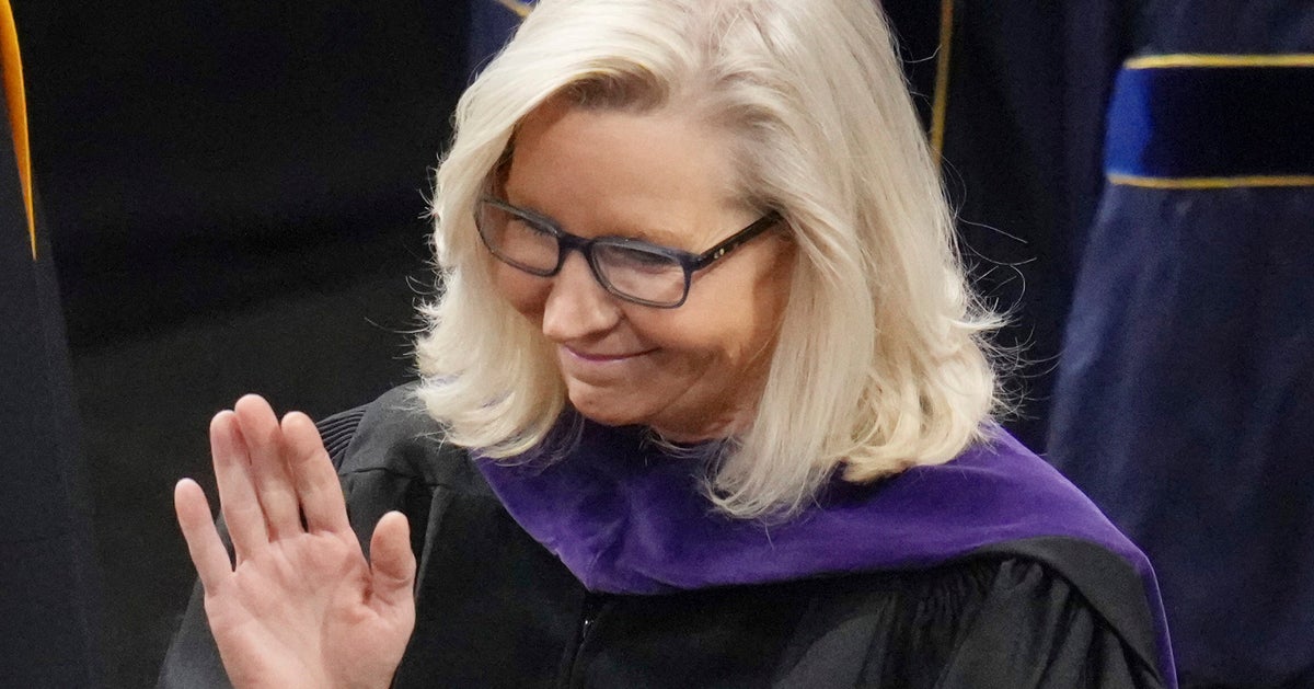 Former Rep. Liz Cheney Rips Donald Trump In Commencement Speech