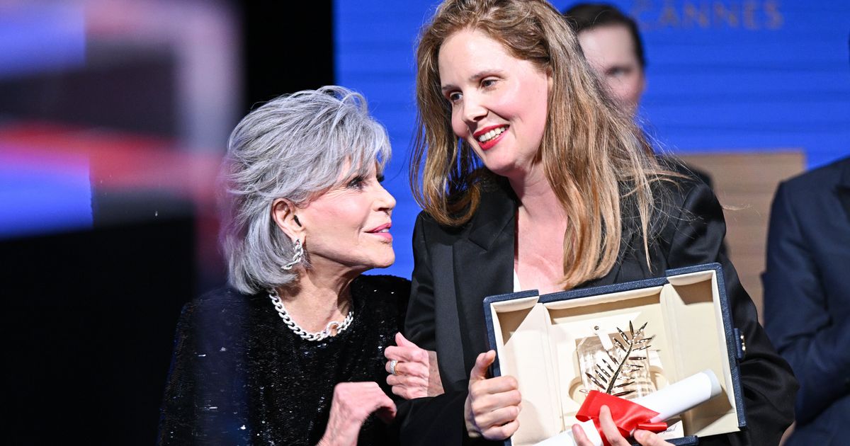 Jane Fonda Throws Award Scroll At Cannes Winner And Tom Brady Would Be So Proud