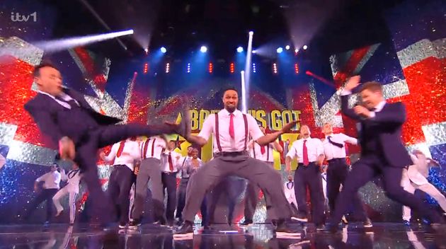 BGT Live Shows Start Off With A Bang As Ant McPartlin Opens The Show With An Epic Tumble