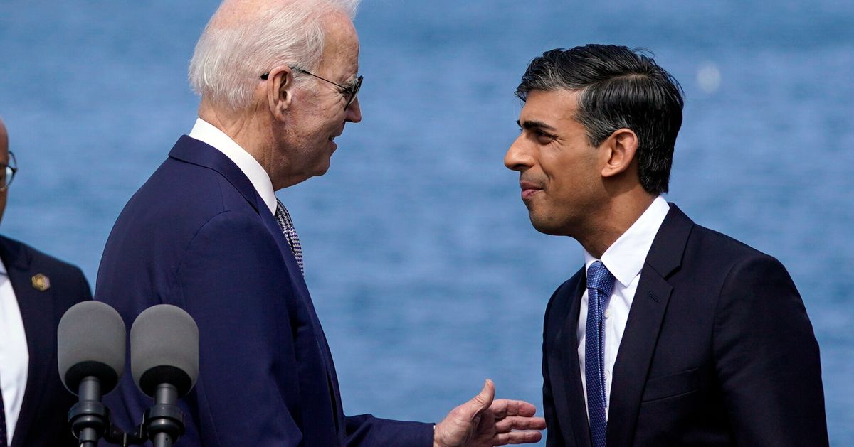 Rishi Sunak To Hold Talks With Joe Biden In Washington DC Next Week