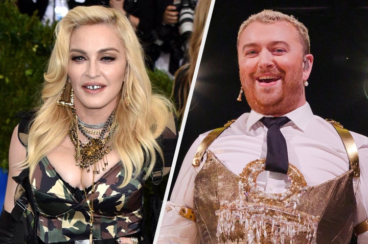 Madonna and Sam Smith