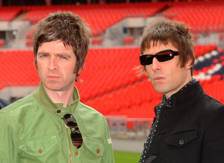 Noel and Liam in 2008
