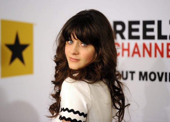 Deschanel's new look will have you saying, "Who's that girl?" 