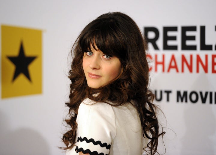 Deschanel's new look will have you saying, "Who's that girl?"