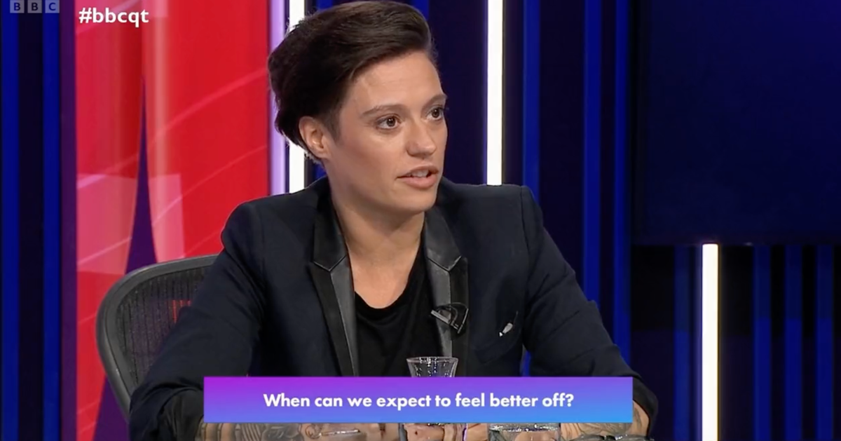 BBC Question Time Jack Monroe Makes A Brilliant Point About The Cost