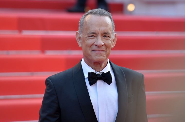 Tom Hanks at the Cannes Film Festival last month