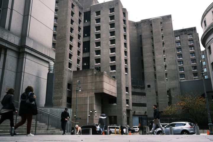 NEW YORK, NEW YORK - NOVEMBER 19: The Metropolitan Correctional Center, which is operated by the Federal Bureau of Prisons, stands in lower Manhattan on November 19, 2019 in New York City.