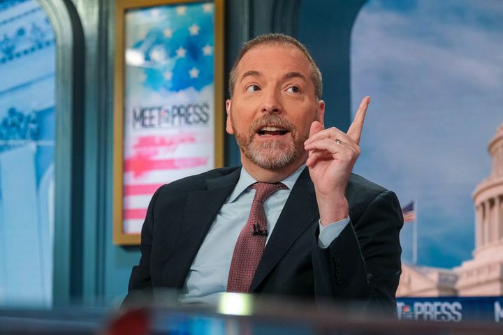 Chuck Todd appears in a pre taped episode of "Meet the Press" in Washington, D.C. Thursday, May 25, 2023. (Photo by: William B. Plowman/NBC via Getty Images)